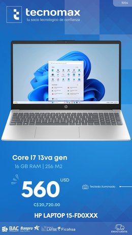 HP Laptop 15-fd0xxx