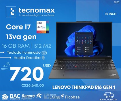 LENOVO ThinkPad E16 Gen 1