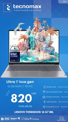 LENOVO ThinkBook 16 G7 IML